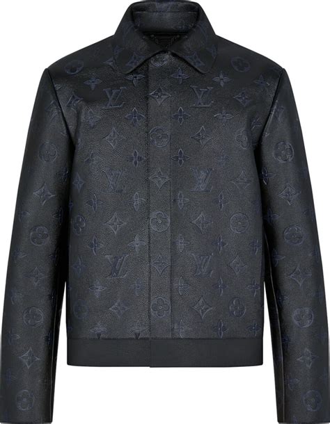 lv leather jacket